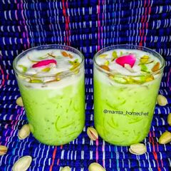 Saffron Pistachio Falooda A picture of Saffron Pistachio Falooda.