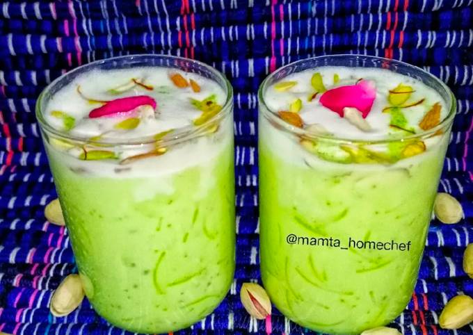 Saffron Pistachio Falooda Recipe By Mamta Pandya Cookpad