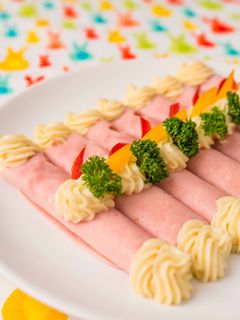 Tormakrémes sonkatekercs recept fotója