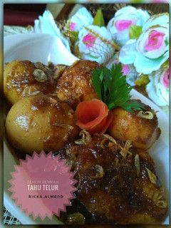 Foto resep Semur rempah tahu & telur