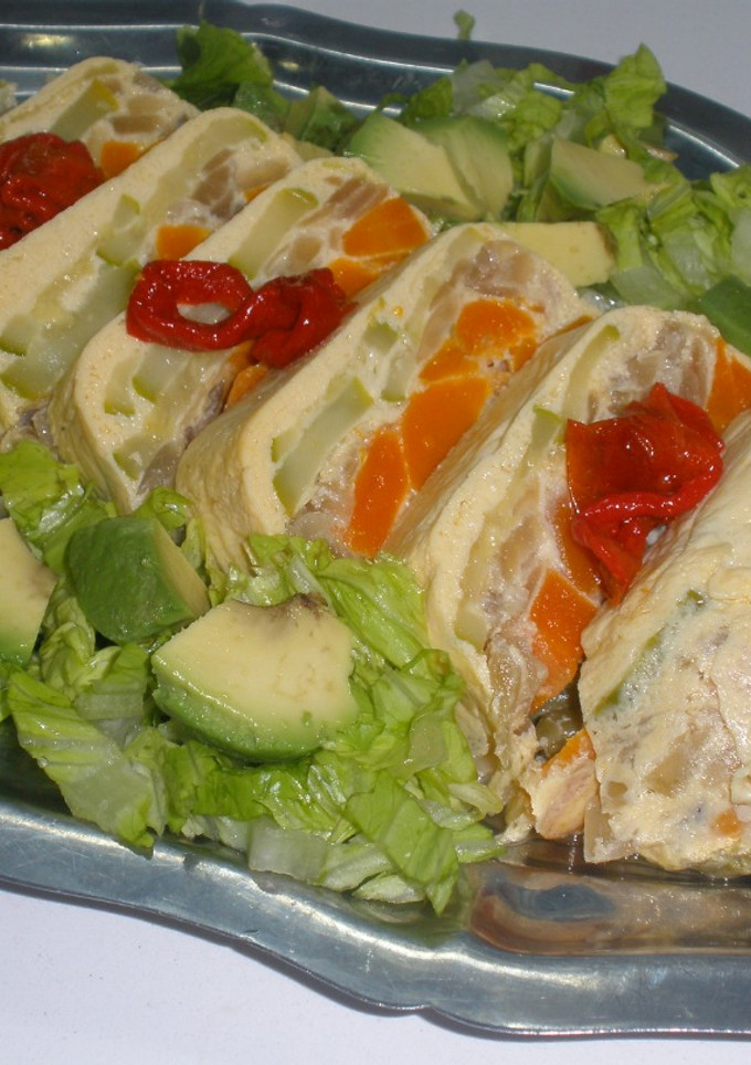 Una foto de Pastel de verduras