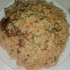 Jollof Rice and Beans A picture of Jollof Rice and Beans.