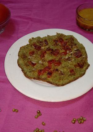 મગ ના પાઉં ભાજી ઢોસા રેસીપી મુખ્ય ફોટો