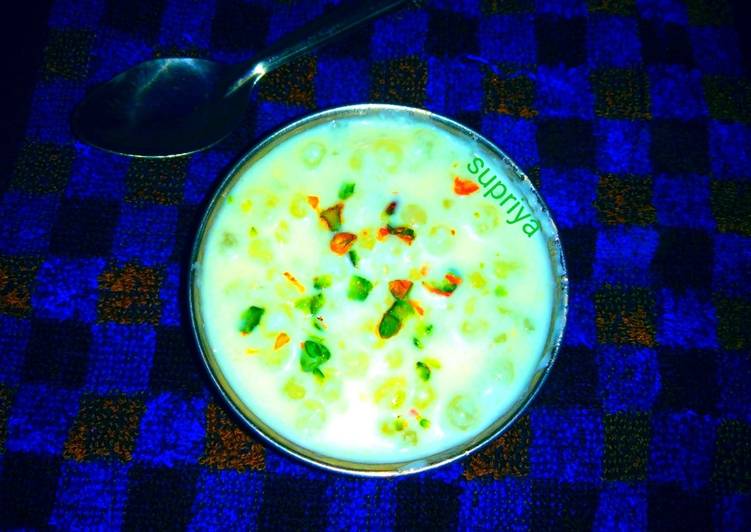 How to Prepare Perfect Sabudana kheer in Microwave