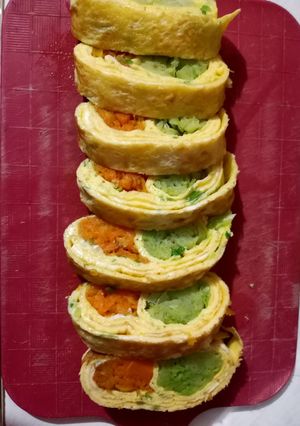 Foto resep Gulung Telur woku (wortel kubis)