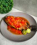 Pecak ikan nila khas Betawi