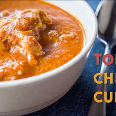 A picture of Tomato Chicken Curry.