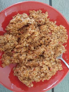 صورة لوصفة برغل بالبندورة
