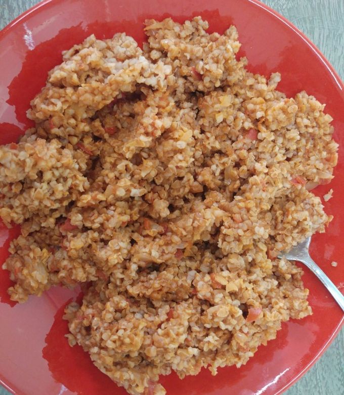 صورة لوصفة برغل بالبندورة