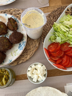 Una foto de Falafel
