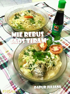 Foto resep Mie Rebus Saos Tiram