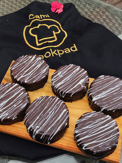 Una foto de Alfajores tipo havanna