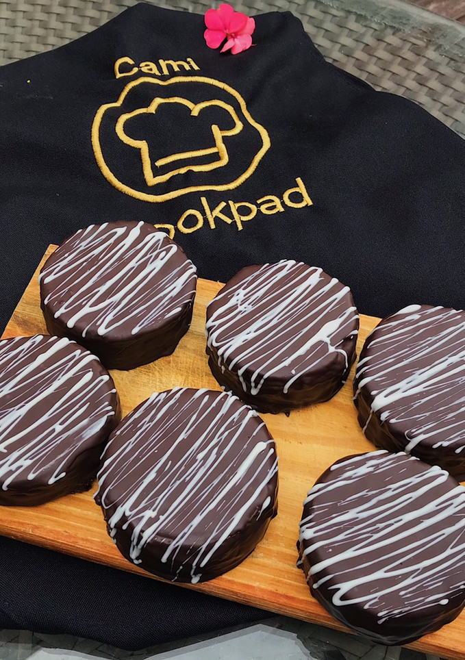 Una foto de Alfajores tipo havanna