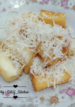 Foto resep Singkong Goreng Keju Merekah 👌