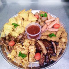 A picture of Chicken skewers.