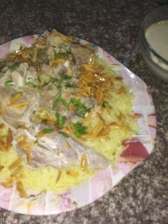 صورة لوصفة منسف