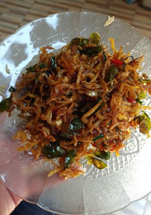 Foto resep Oseng Teri Nasi