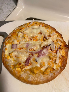 A picture of Buffalo Chicken Flatbread.