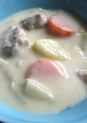 A picture of Chicken Cream Stew.