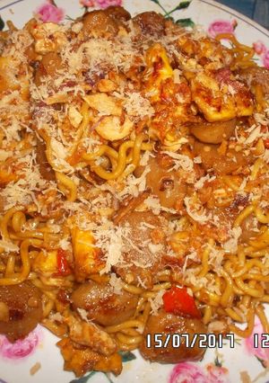 Foto resep Mie Pedas