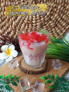 Foto resep Es Mutiara Jagung Jelly