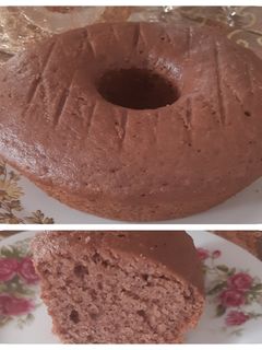 عکسی از دستور کیک پنبه ای ژاپنی. (کیک یک تخم مرغی!)