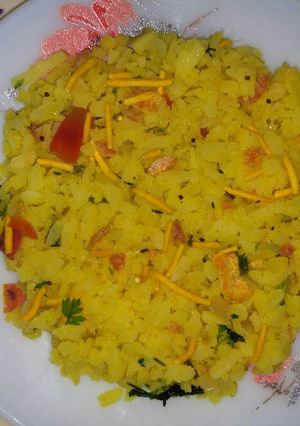 A picture of Poha.