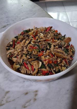 Foto resep Tongkol Suwir Kemangi (enak banget)