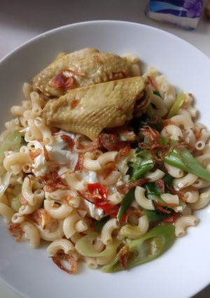 Foto resep Sup macaroni