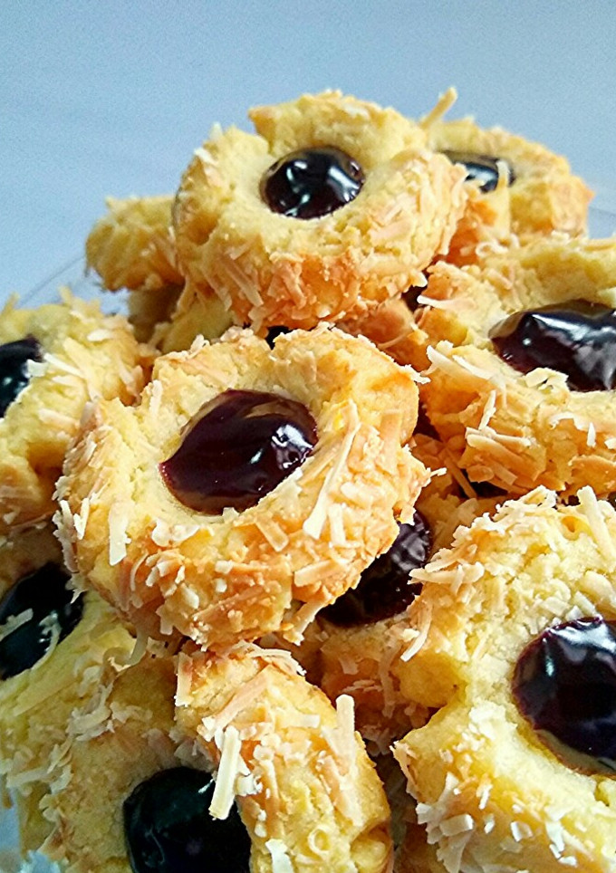 Foto resep Blueberry Thumbprint / Kue Kering Untuk Lebaran