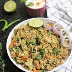 A picture of Foxtail Millet Fried Rice.