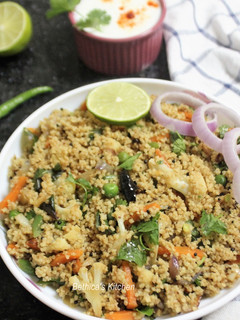 A picture of Foxtail Millet Fried Rice.