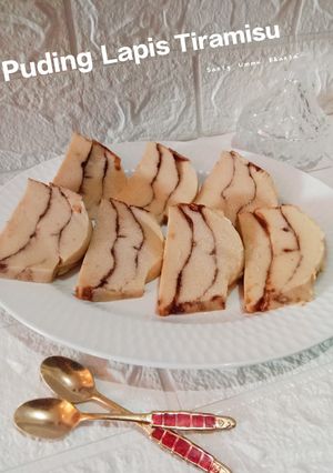 Foto resep Puding Lapis Tiramisu