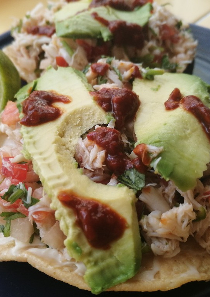 Una foto de Tostadas de Jaiba 🦀