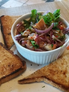 Una foto de Ceviche de cochayuyo