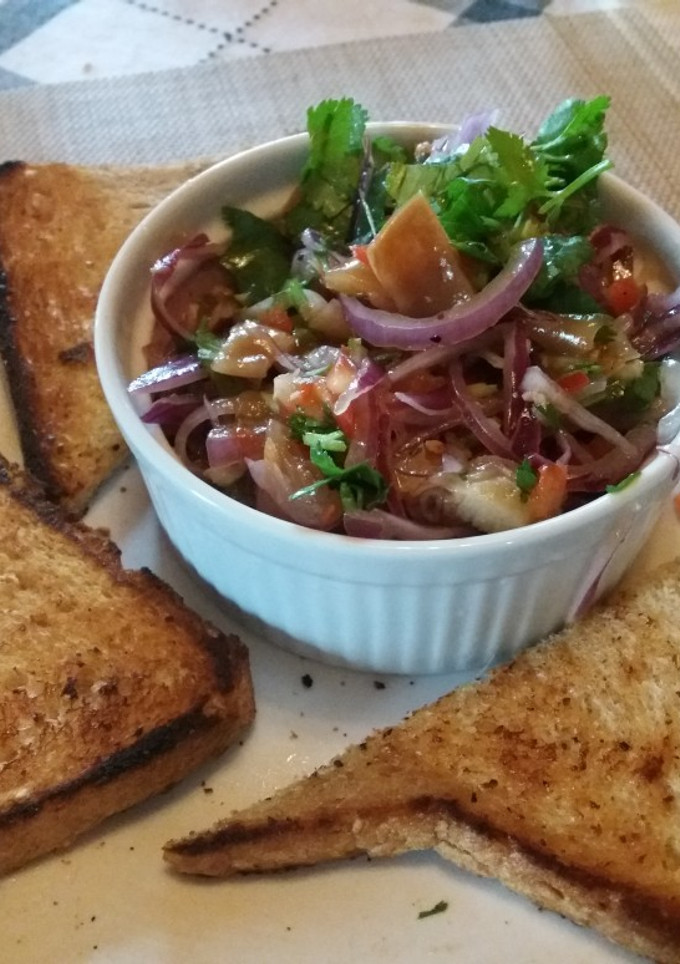 Una foto de Ceviche de cochayuyo