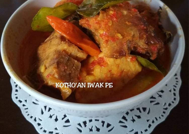Resep Kotho&#39;an Iwak Pe (ikan pari asep) Bikin Manjain Lidah