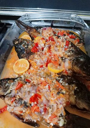 Foto resep Pecak ikan mas
