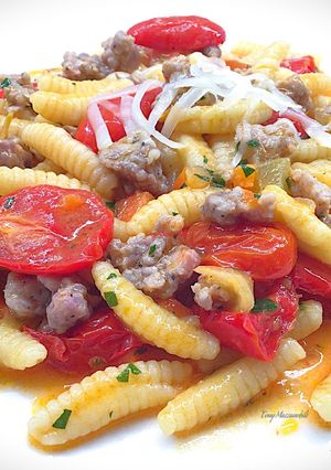 Foto di Malloreddus con ragù di tastasale