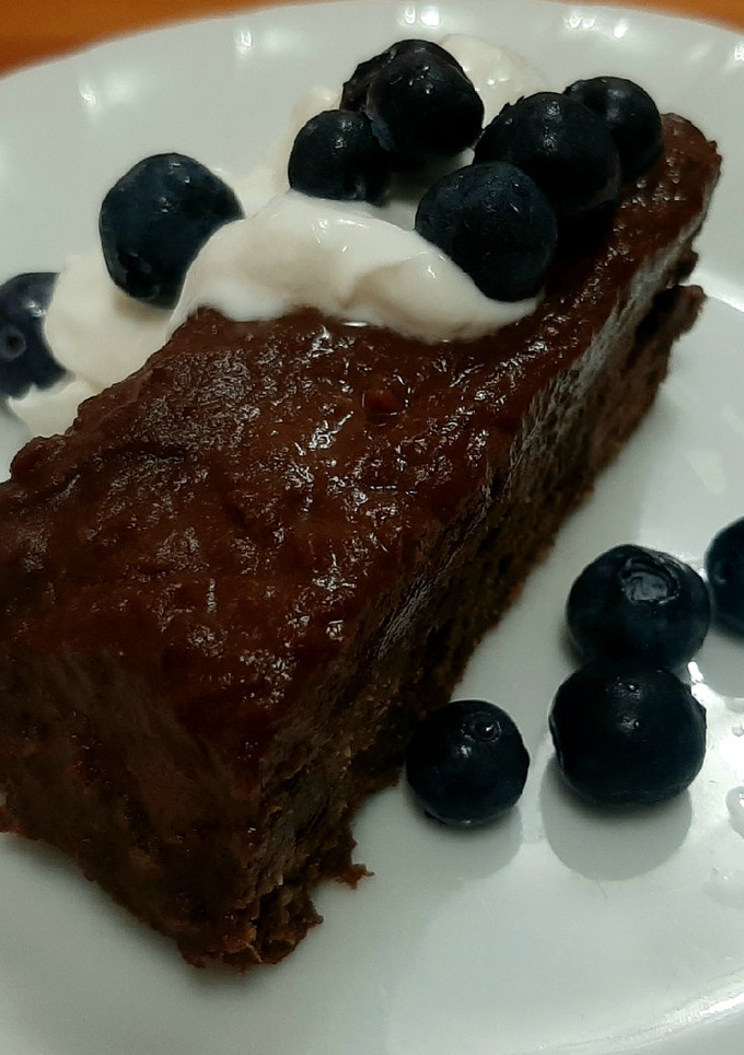 Una foto de Brownie súper sano