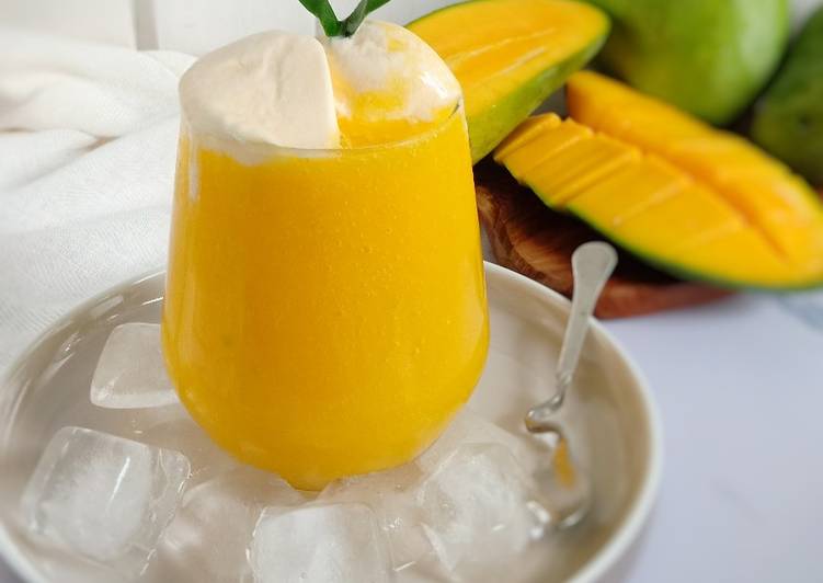 Resep: Manggo Float yang Nikmat