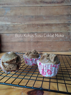 Foto resep Bolu Kukus Susu Coklat Moka