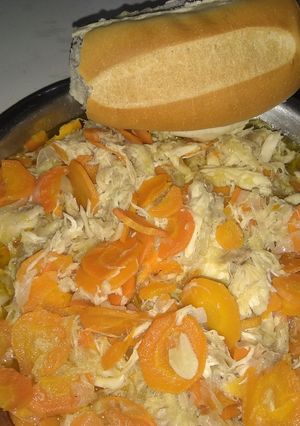 Una foto de Pollo al escabeche