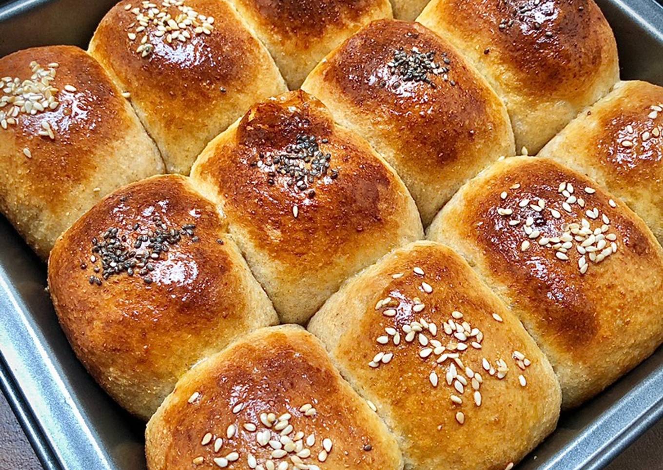 Roti GANDUM Polos ������Simple, Sehat, Lezat