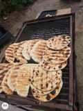 Tortillas a la parrilla rellenas