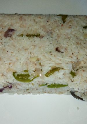 A picture of Sesame rice.