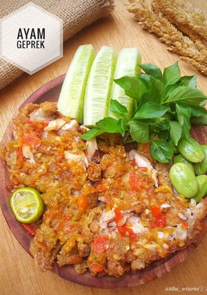 Foto resep Ayam Geprek Spicy + Sambal bawang