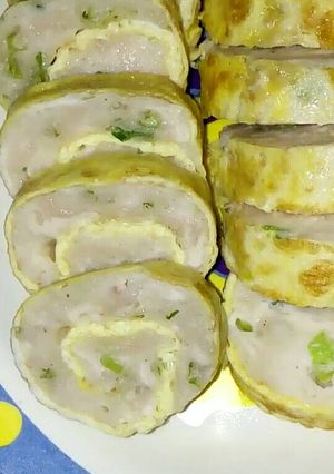 Foto resep Simple Chicken Egg Roll (Ayam Gulung Telur)