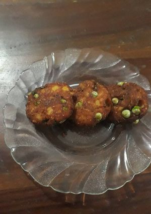 A picture of Peas mix Vegetable Tikki.