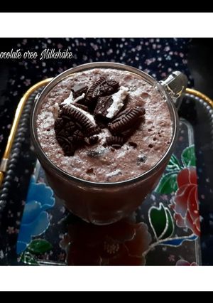 A picture of Chocolate Oreo Milkshake.